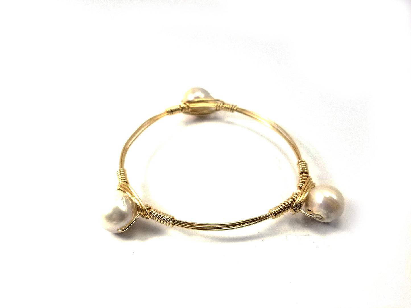 Baroque pearl bracelet
