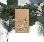 Cascading Gingerbread men earrings