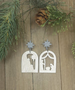 3 Wisemen/Nativity Scene earrings