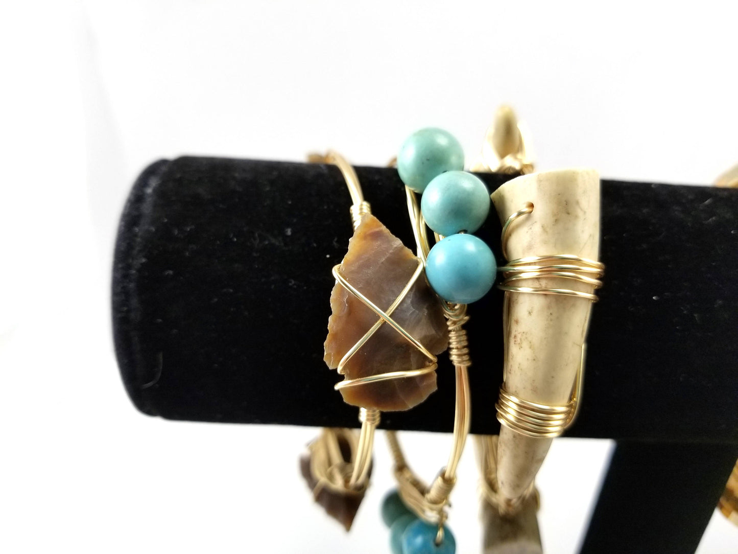 Turquoise bangle bracelet