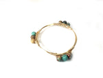 Aqua terra jasper clusterbangle bracelet